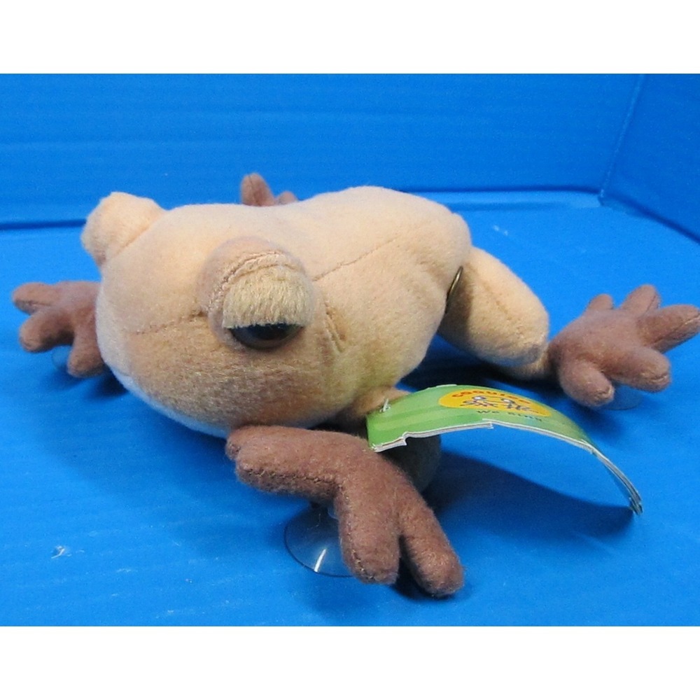 Coquí Puerto Rico Plush Frog We Sing Sound Sounds Suction Cups w/Tag